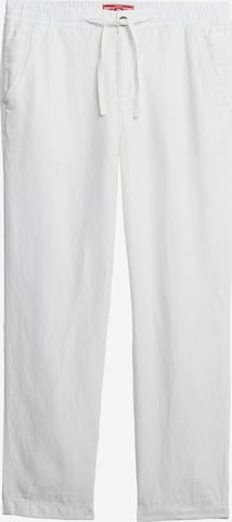 Pantalon Superdry en blanc : devant