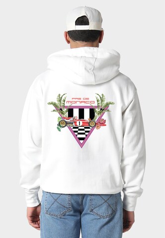 Pas De Monaco Sweatshirt in Wit: voorkant