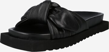 Apple of Eden Mules 'Reyna 1' in Black: front