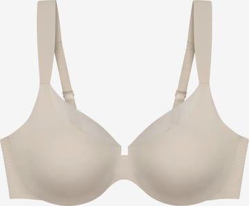 TRIUMPH Triangel BH 'Illusion' in Beige: Vorderseite