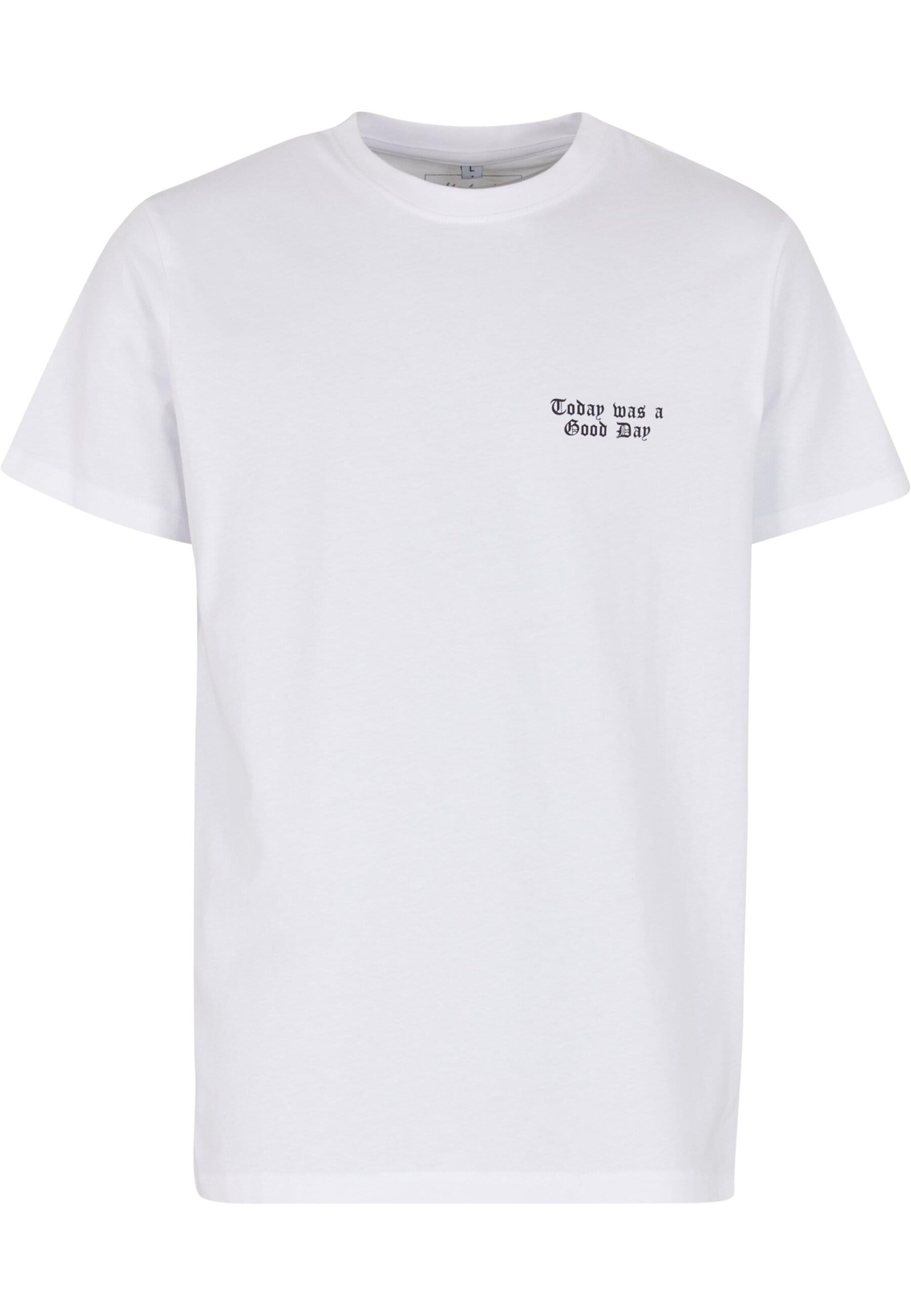 Mister Tee Póló 'Good Day' - fehér: elől