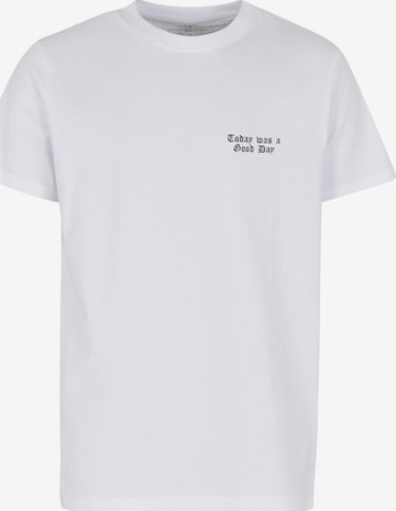 Mister Tee Póló 'Good Day' - fehér: elől
