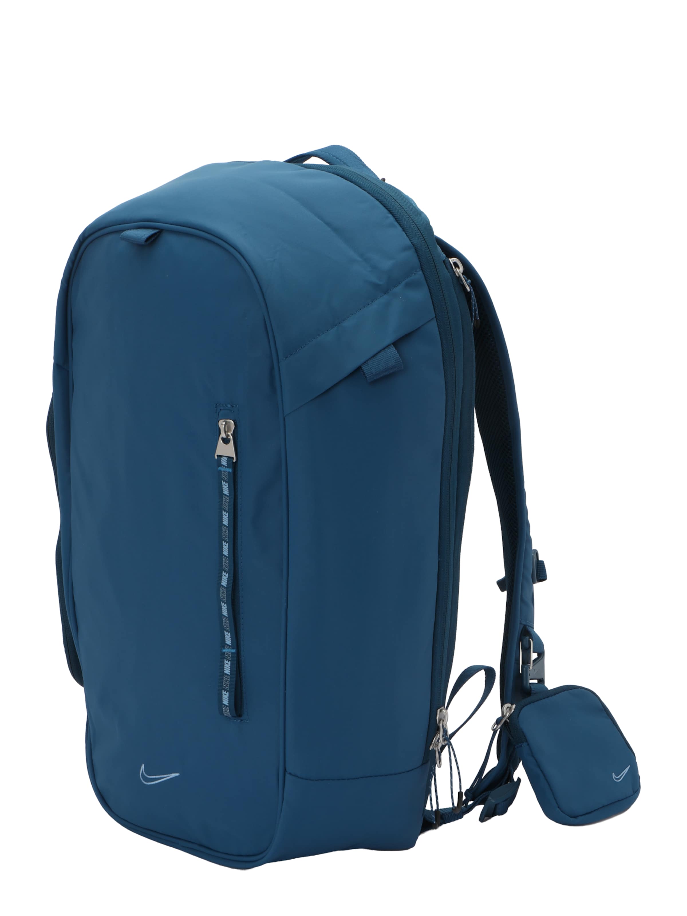 Sac à dos 'COMMUTE' Nike Sportswear en bleu : sur le côté