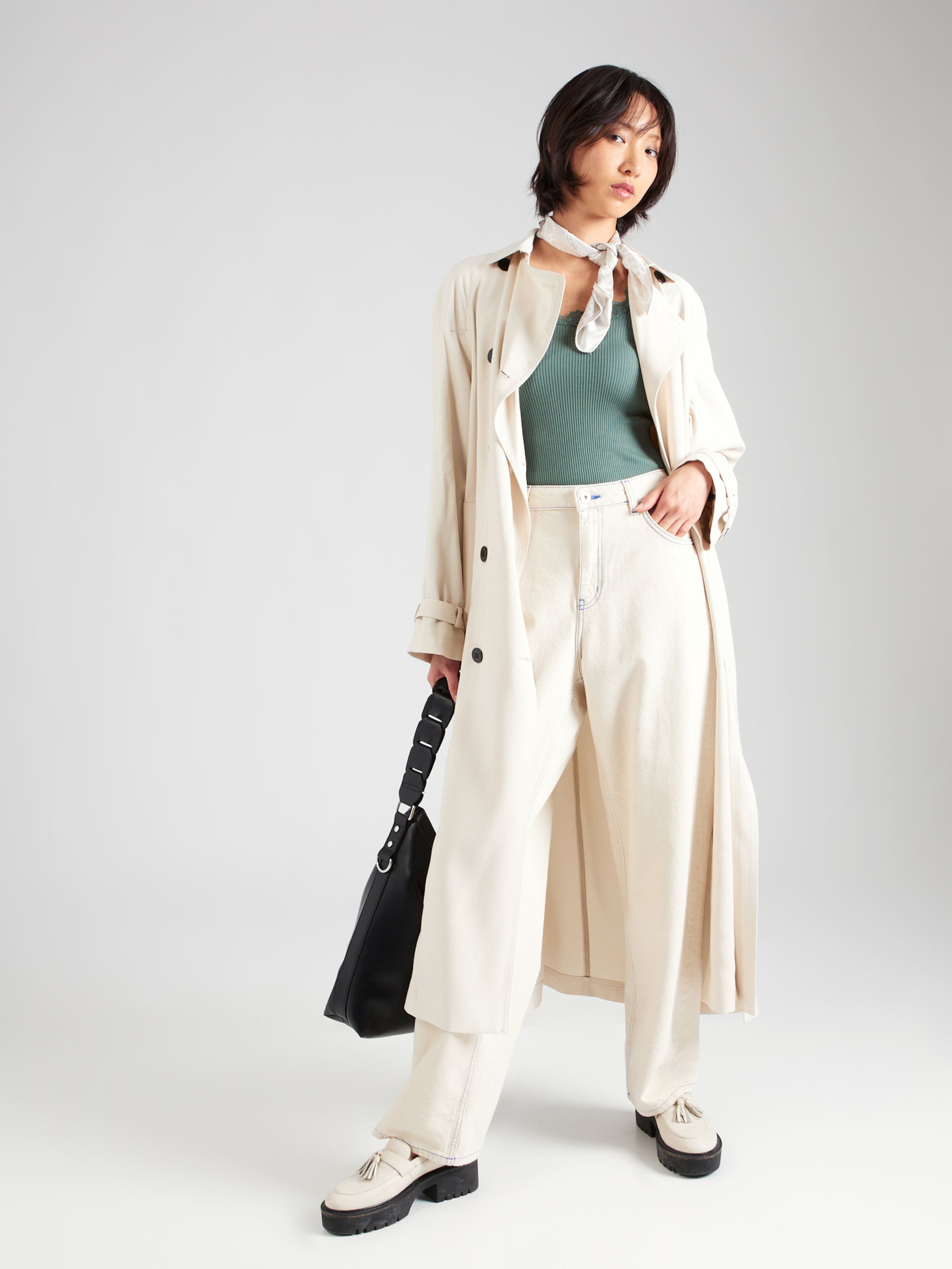 Manteau mi saison CARL Vanessa Bruno en Ivoire ABOUT YOU