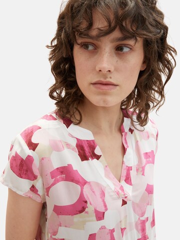 TOM TAILOR Blouse in Pink