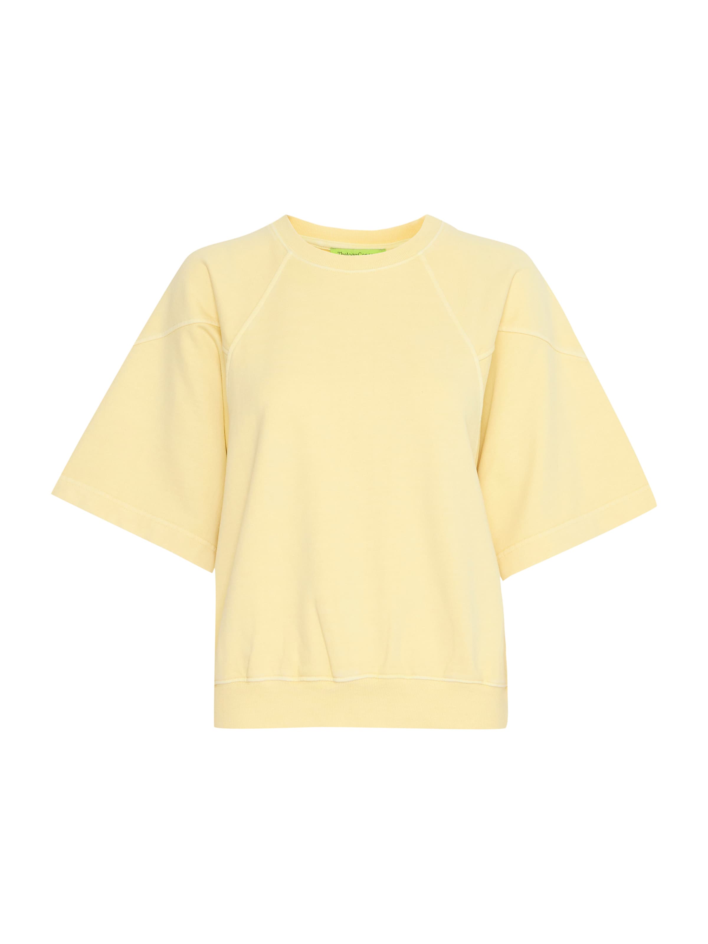 The Jogg Concept Sweatshirt 'JCRUBI' in Gelb: Vorderseite