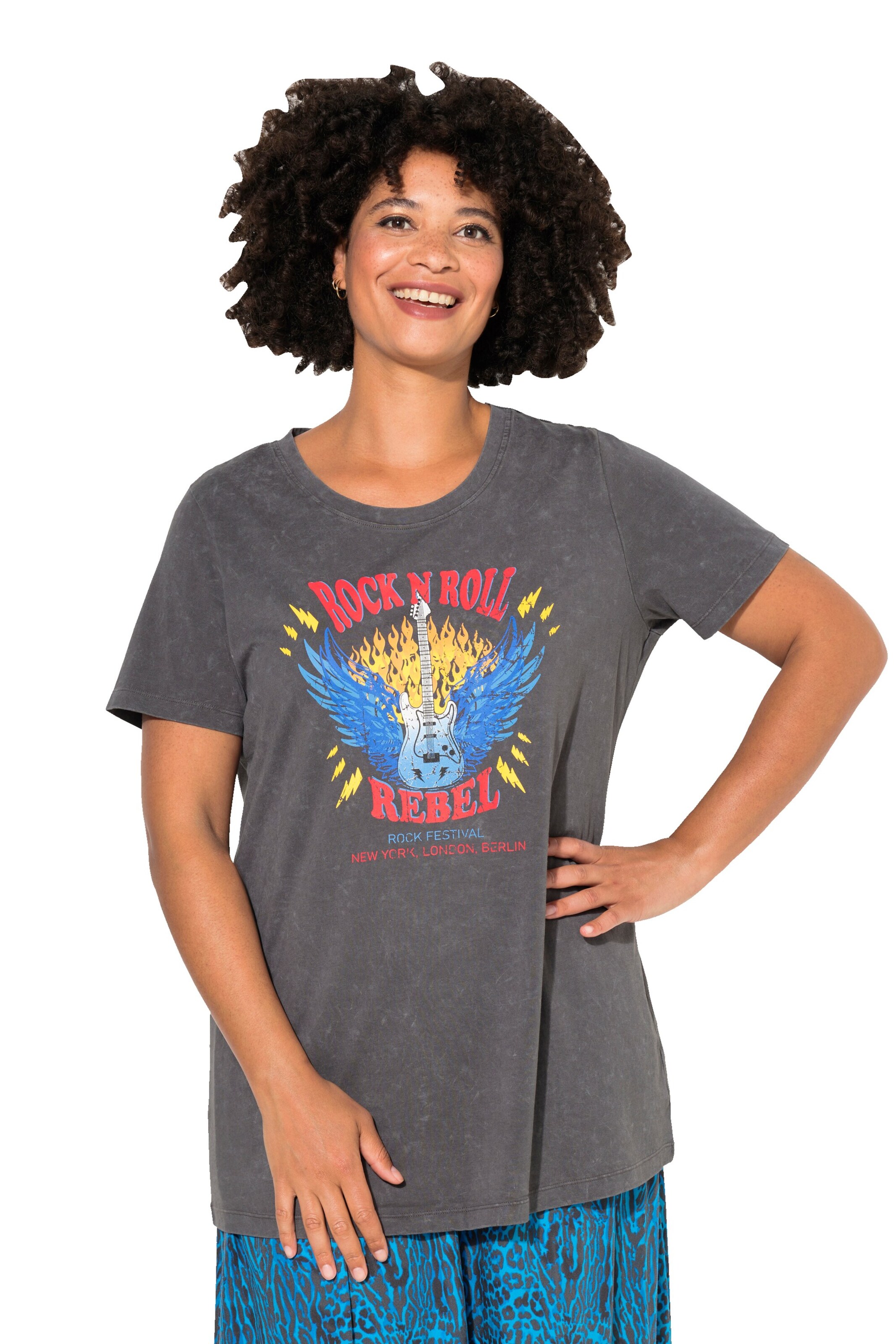 Angel of Style Shirt in Grijs: voorkant