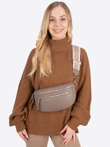 Seasons of April Gürteltasche 'Pia' in Grau: Vorderseite