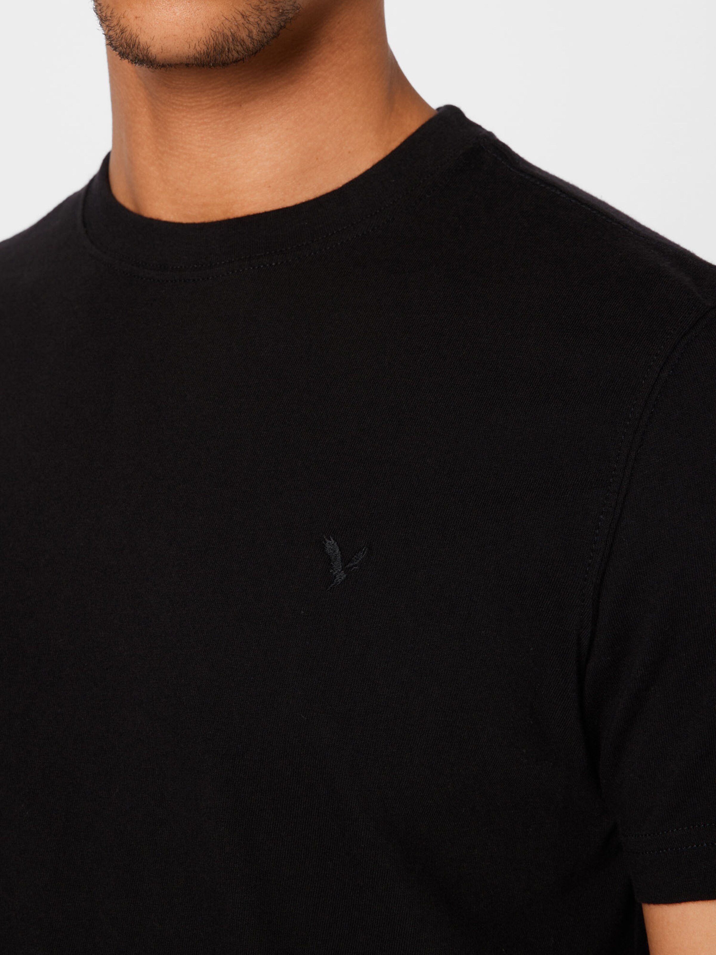 Männer Große Größen American Eagle Shirt in Schwarz - HI50976 Männer Große Größen American Eagle Shirt in Schwarz - HI50976