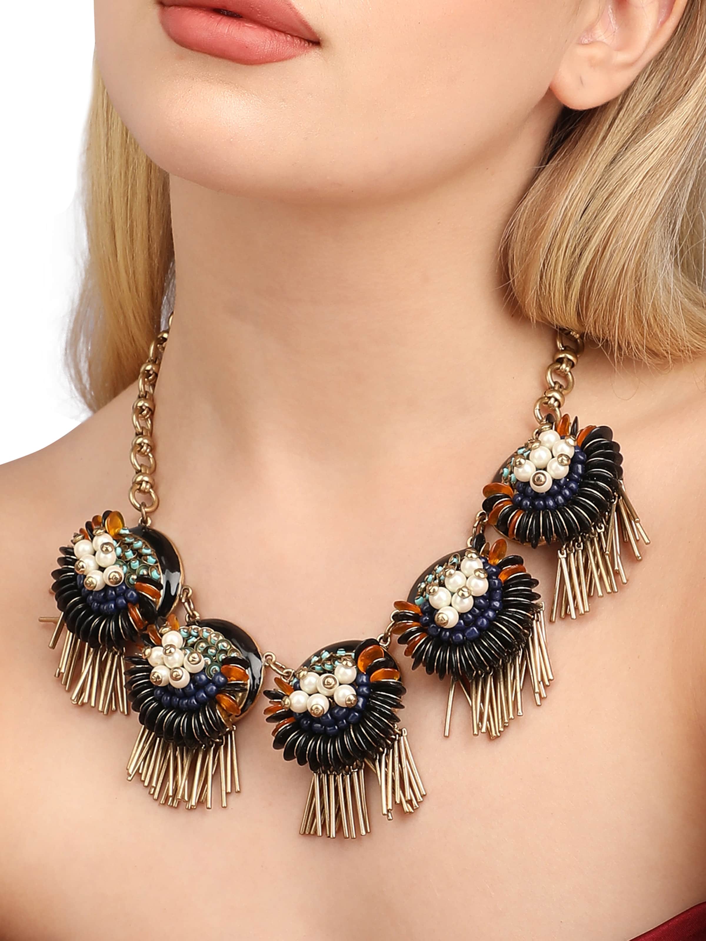 SOHI Řetízek ' Melba ' – zlatá: přední strana