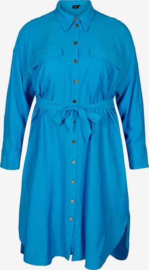Rochie tip bluză Zizzi pe albastru, Vizualizare produs