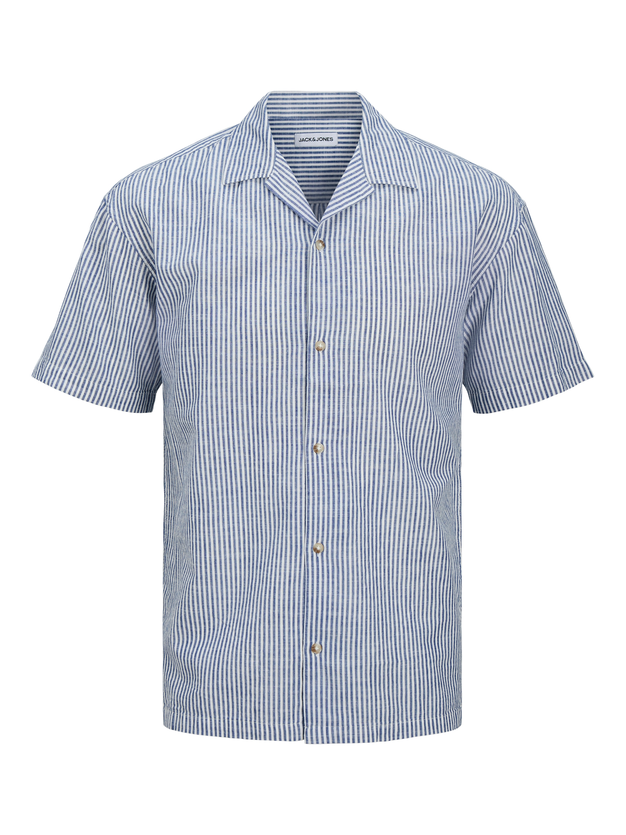 JACK & JONES Πουκάμισο 'JJSummer Resort' σε μπλε: μπροστά