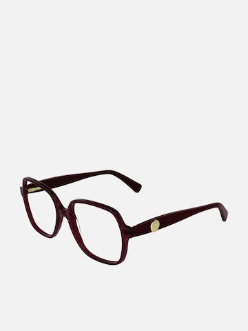 Longchamp - Gafas de sol en rojo: frente