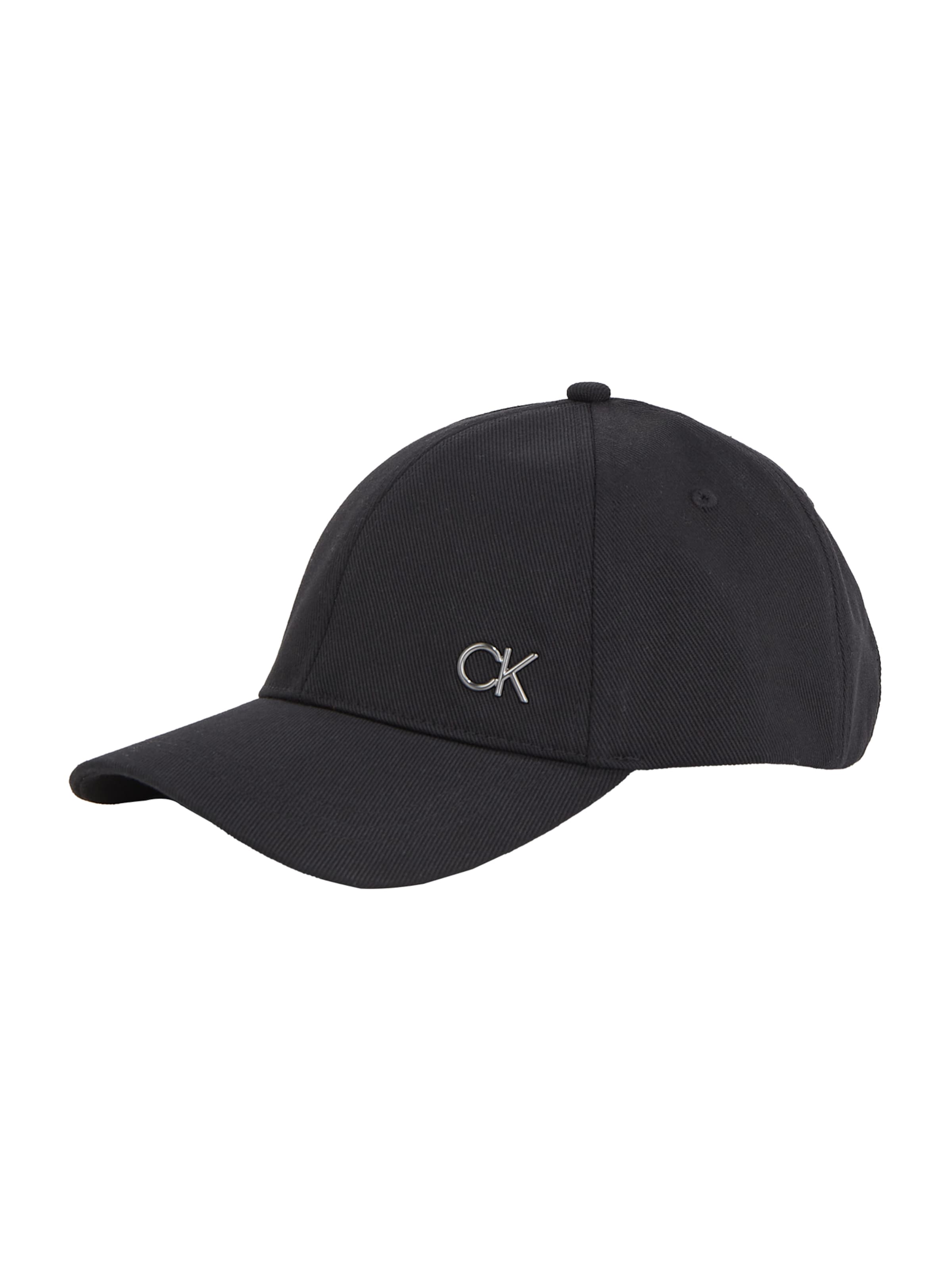 Cappello da baseball di Calvin Klein in nero: frontale