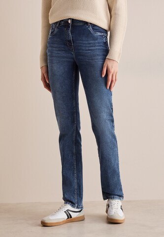 CECIL Regular Jeans in Blau: Vorderseite