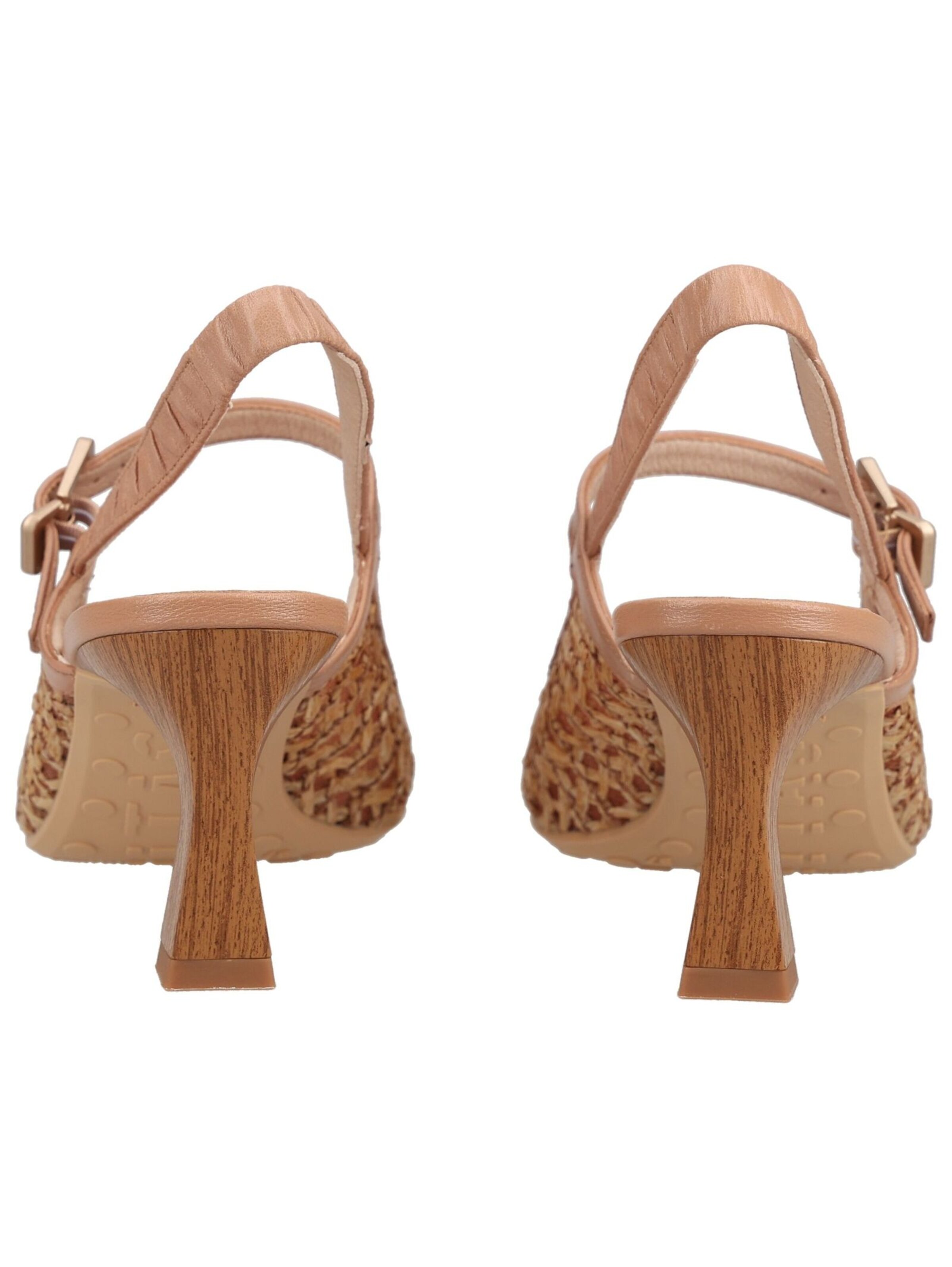 Escarpins à bride arrière Hispanitas en marron