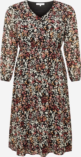 ABOUT YOU Curvy Letné šaty 'Nia Dress' - hnedá / červená / čierna / biela, Produkt