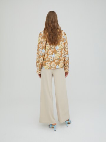 EDITED Wide leg Pants 'Jamie' in Beige