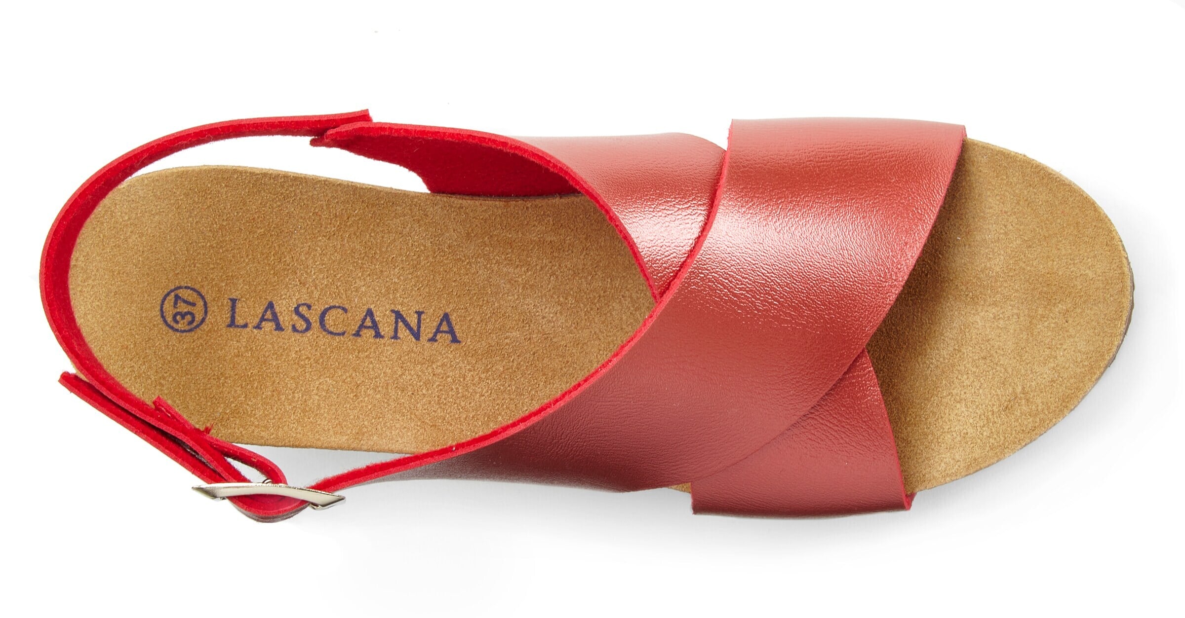 LASCANA Sandals in Red