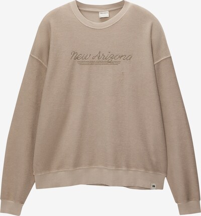 Pull&Bear Sweatshirt in beige / sand, Produktansicht
