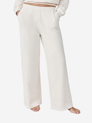 ETAM Pyjamahose 'GLENN' in Weiß: Vorderseite