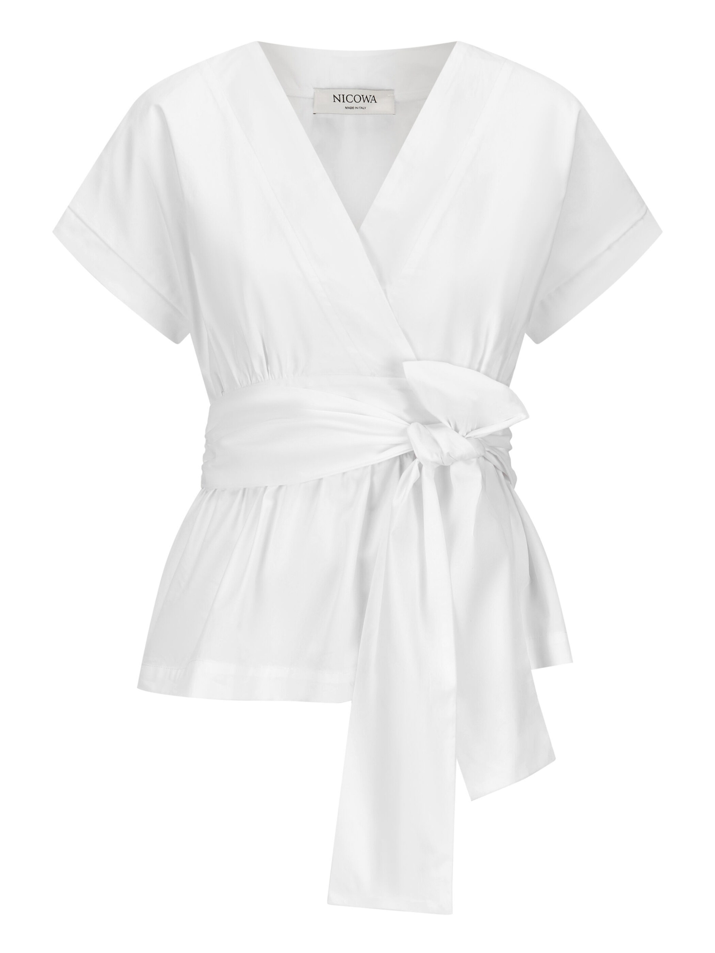 Nicowa Blouse in Wit: voorkant