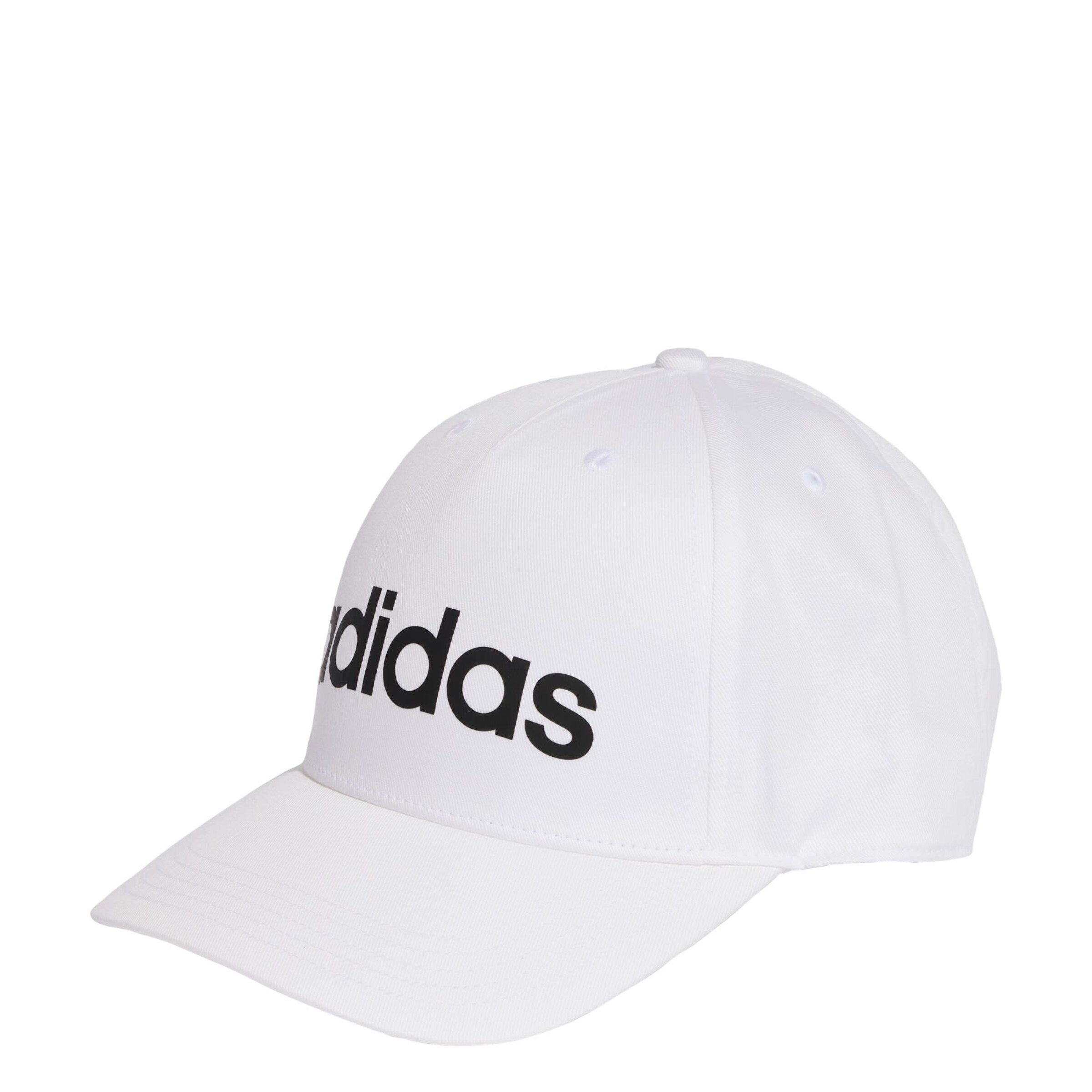 Cappello da baseball sportivo 'Linear' di ADIDAS PERFORMANCE in bianco: frontale