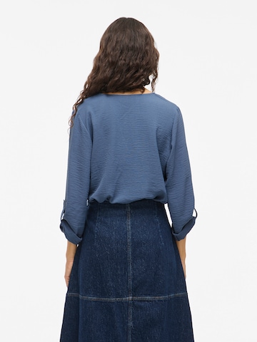 VILA Bluza 'VIJosa' | modra barva