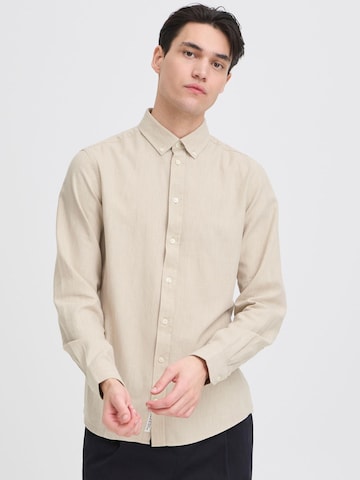 Casual Friday Regular Fit Hemd 'CFAnton' in Beige: Vorderseite