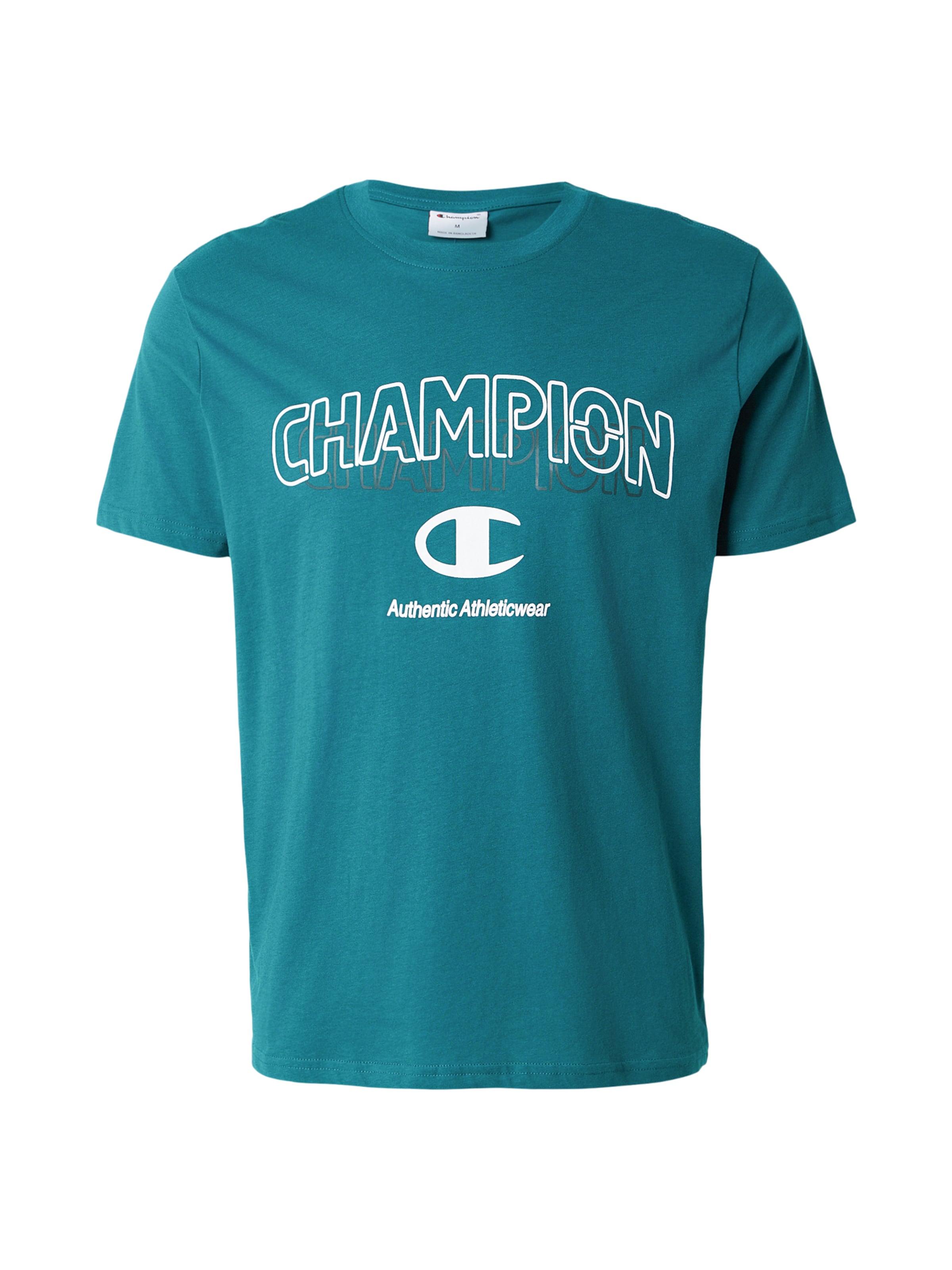 Champion Authentic Athletic Apparel Shirt in Green: front