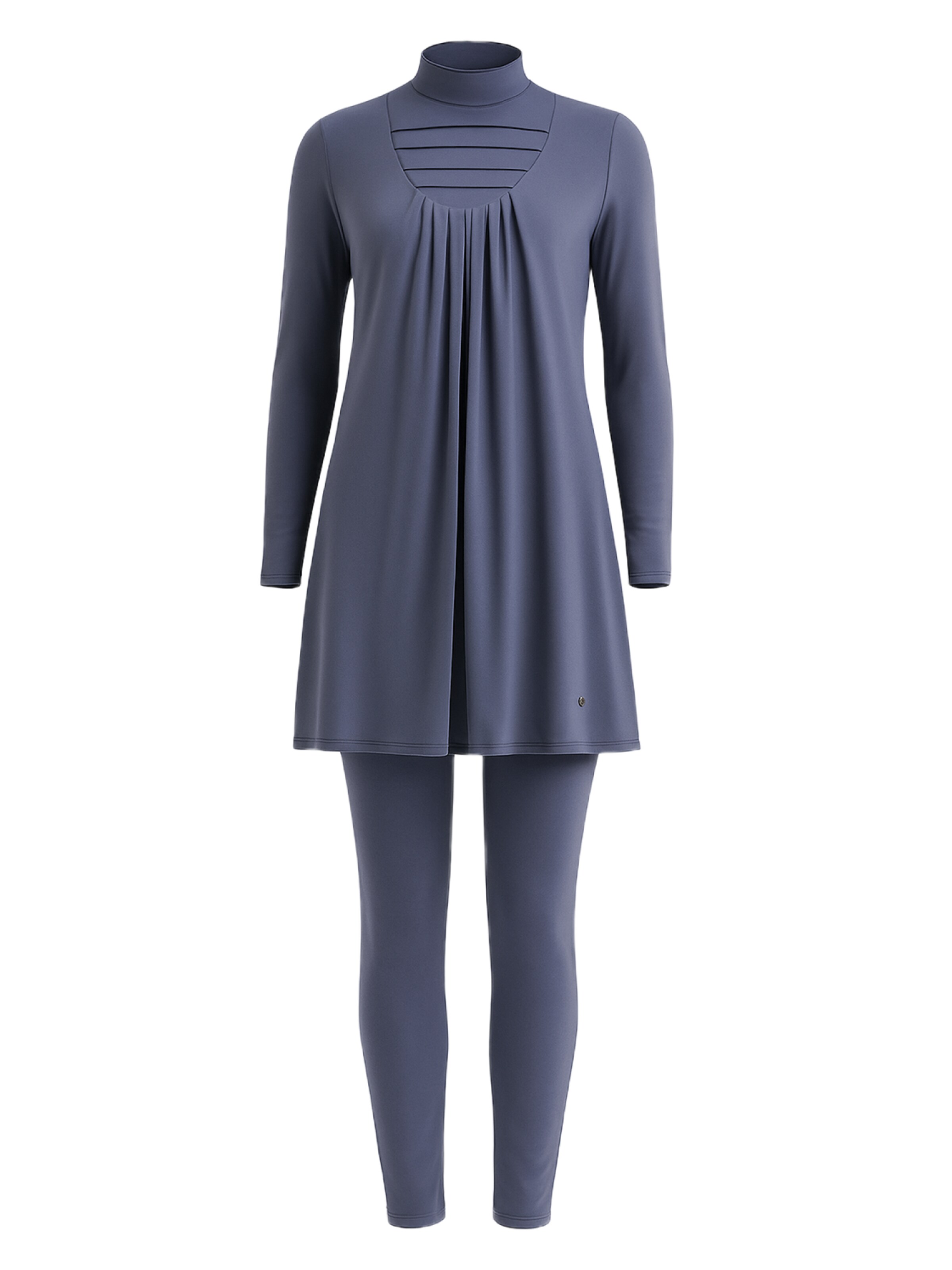 C&City Hijab Badeanzug in basaltgrau, Produktansicht