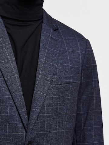 SELECTED HOMME Slim Fit Blazer 'Reno' i blå