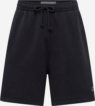 Abercrombie & Fitch Trousers in Black: front