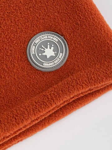 SIGIKID Scarf 'Fleece-Loopschal mit Baumwollfutter' in Brown