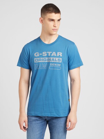 G-STAR Bluser & t-shirts i blå: forside