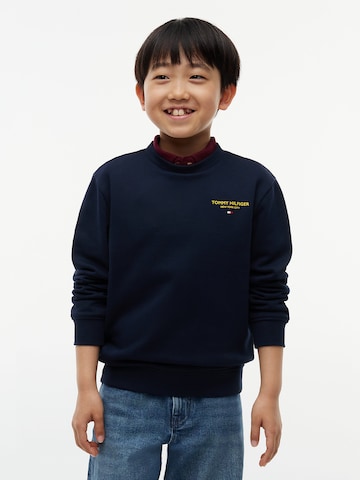 TOMMY HILFIGER Sweatshirt 'Essential' in Blau: Vorderseite