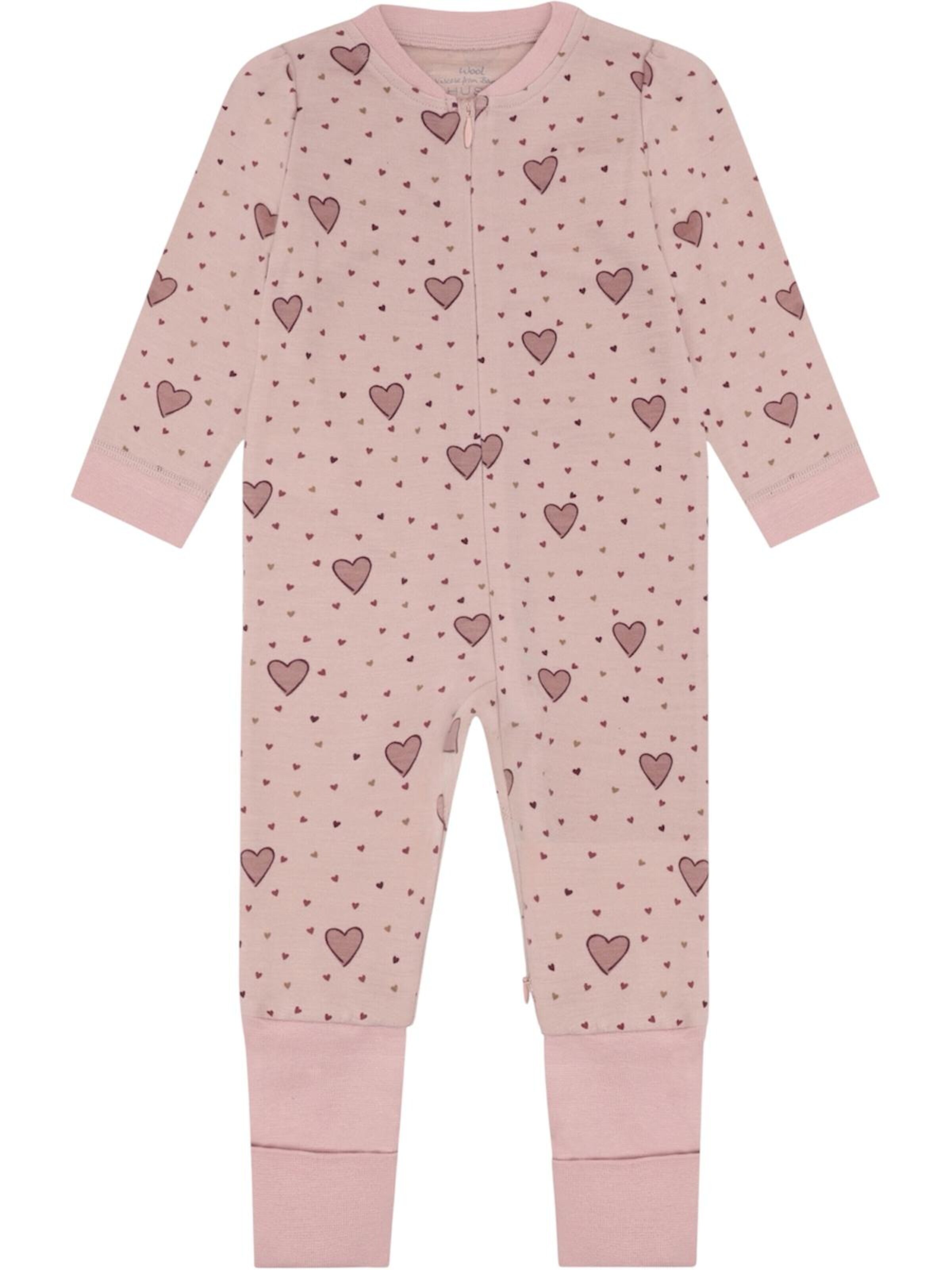 Hust & Claire Overall 'HCManu Hearts'‌‌‌‌‌‌‌ in Pink: Vorderseite