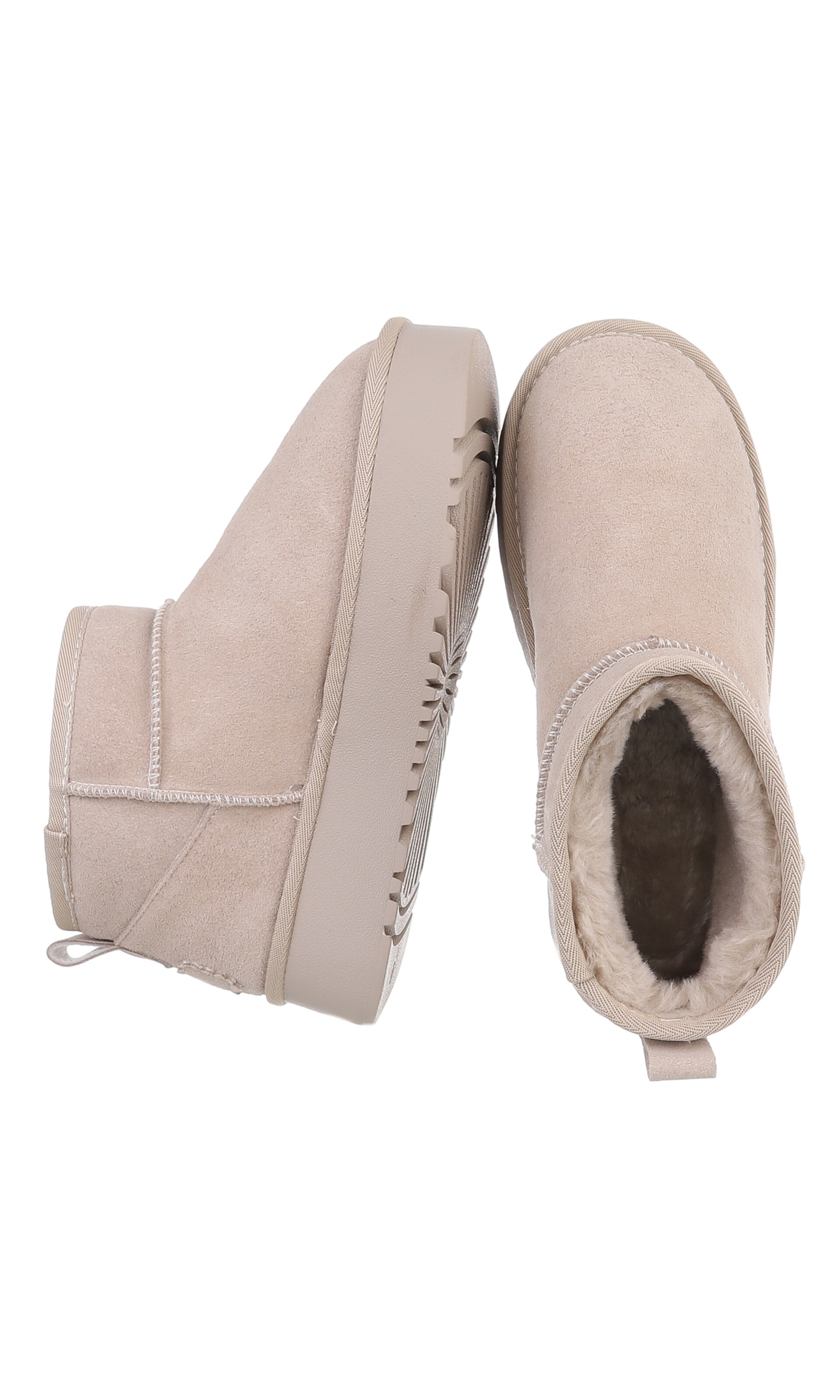 Ital-Design Boots in Beige