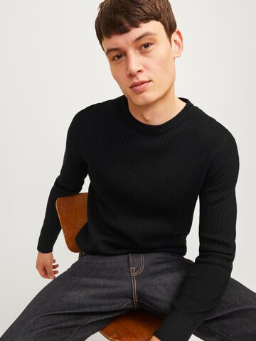 JACK & JONES Pullover 'JJEPerfect' in Schwarz