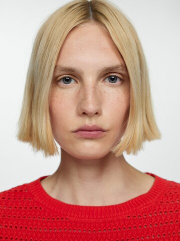 MANGO Pullover 'Sant' in Rot