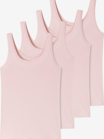 Maillot de corps uncover by SCHIESSER en rose : devant