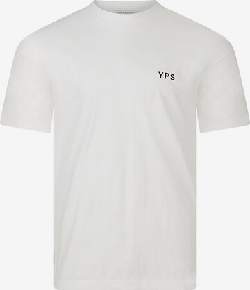 Young Poets Shirt 'Nik' in White: front