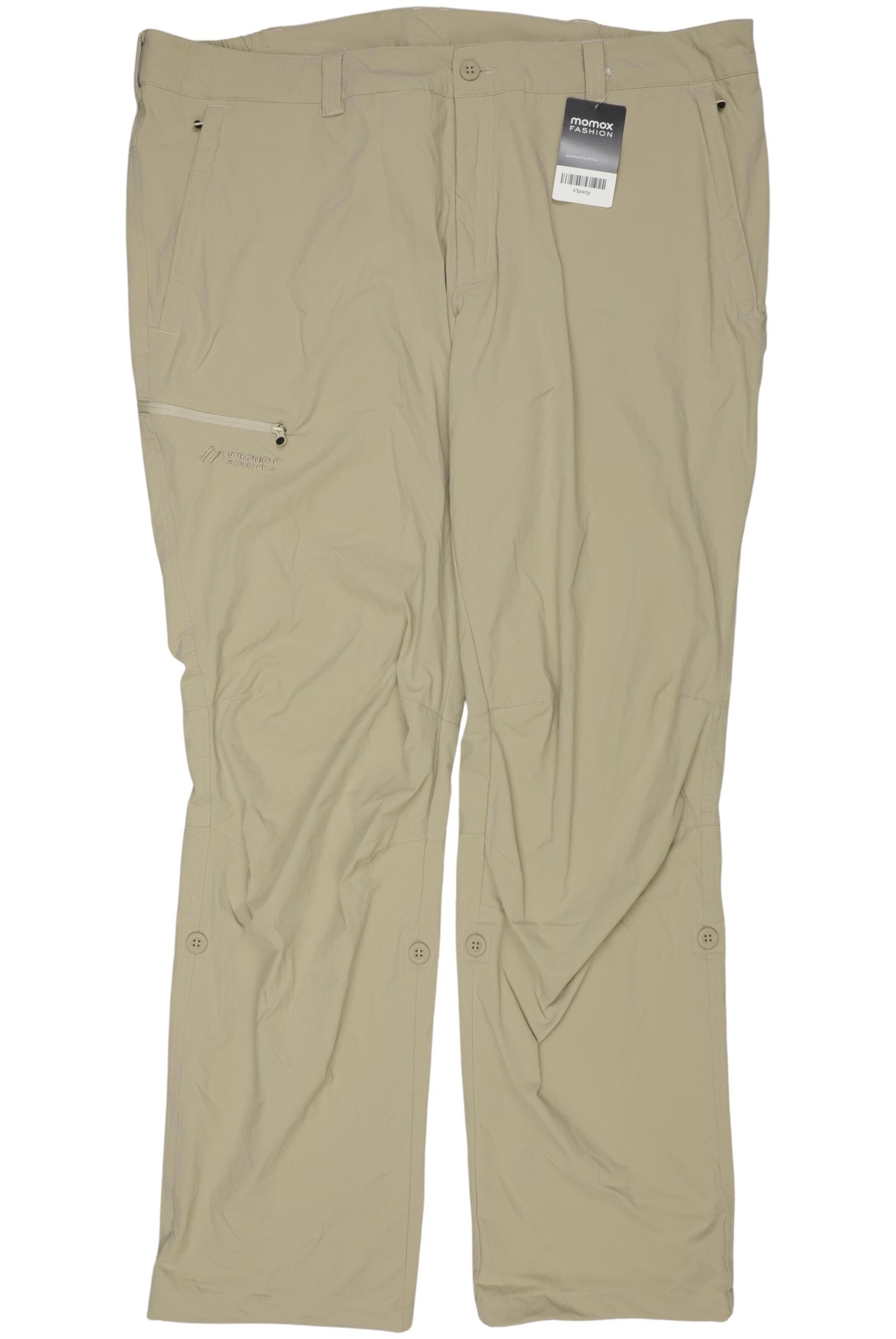 Maier Sports Pants in 42 in Beige: front