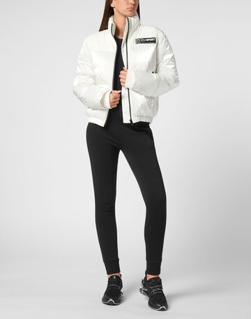 Plein Sport - Chaqueta de entretiempo en blanco