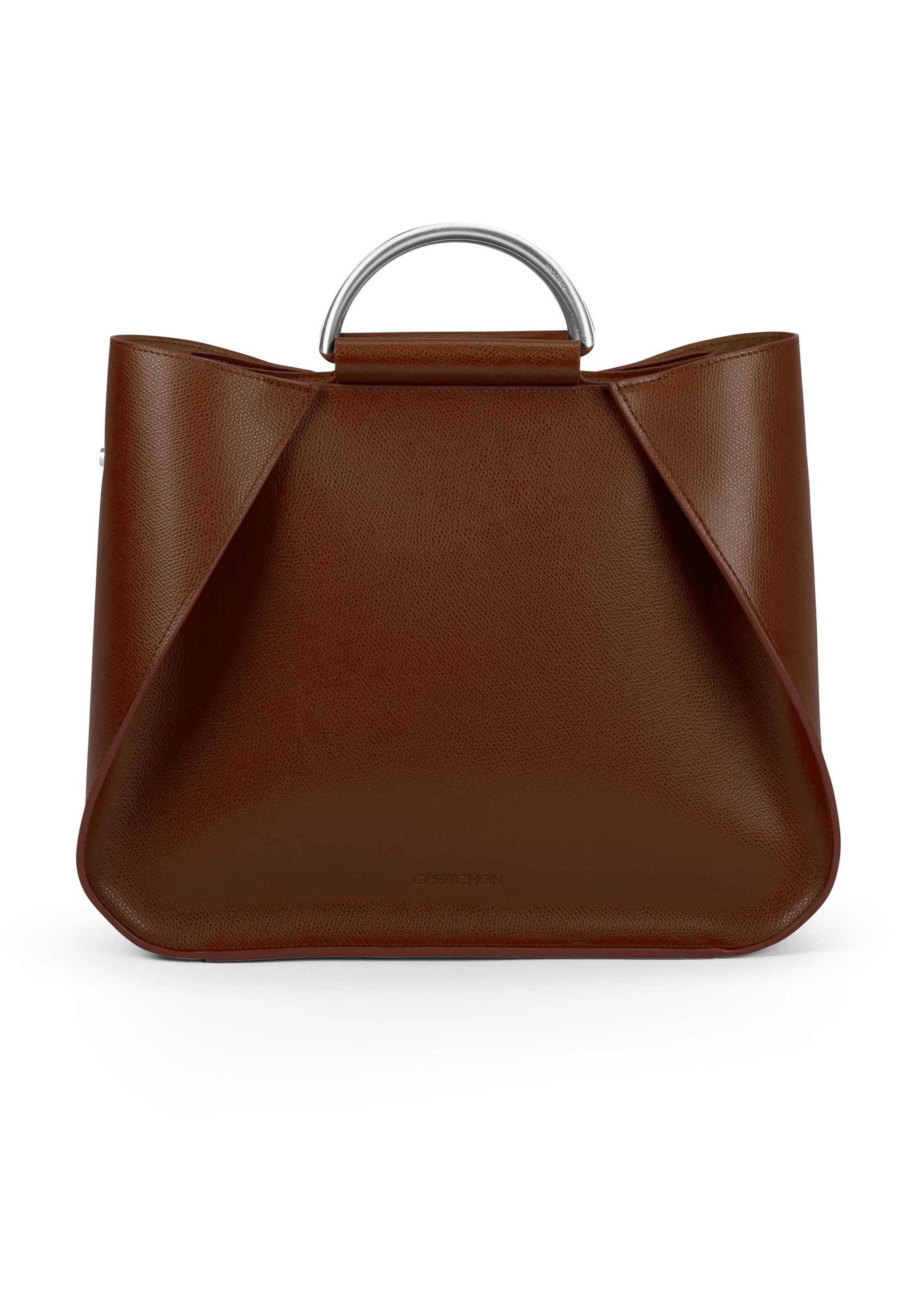 Gretchen Handtasche in Braun: Vorderseite