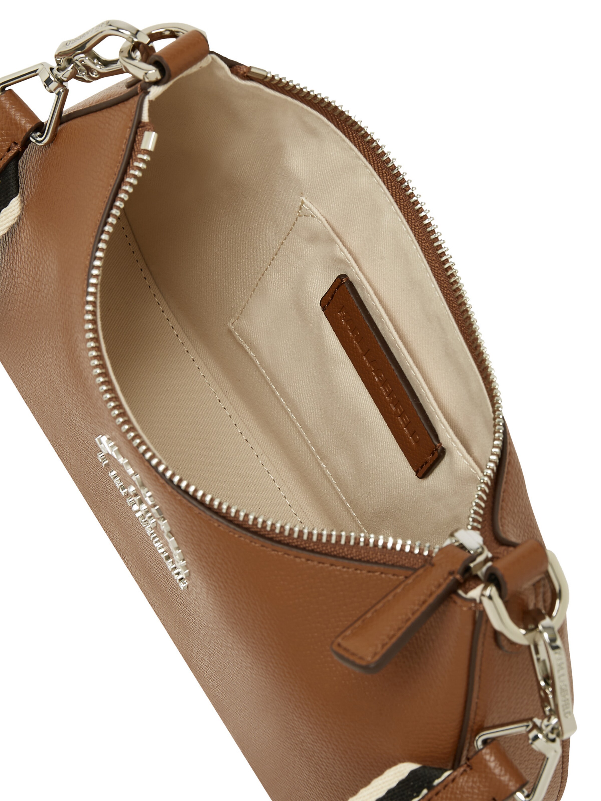 Karl Lagerfeld Taška přes rameno 'Rue ST-Guillaume' – hnědá