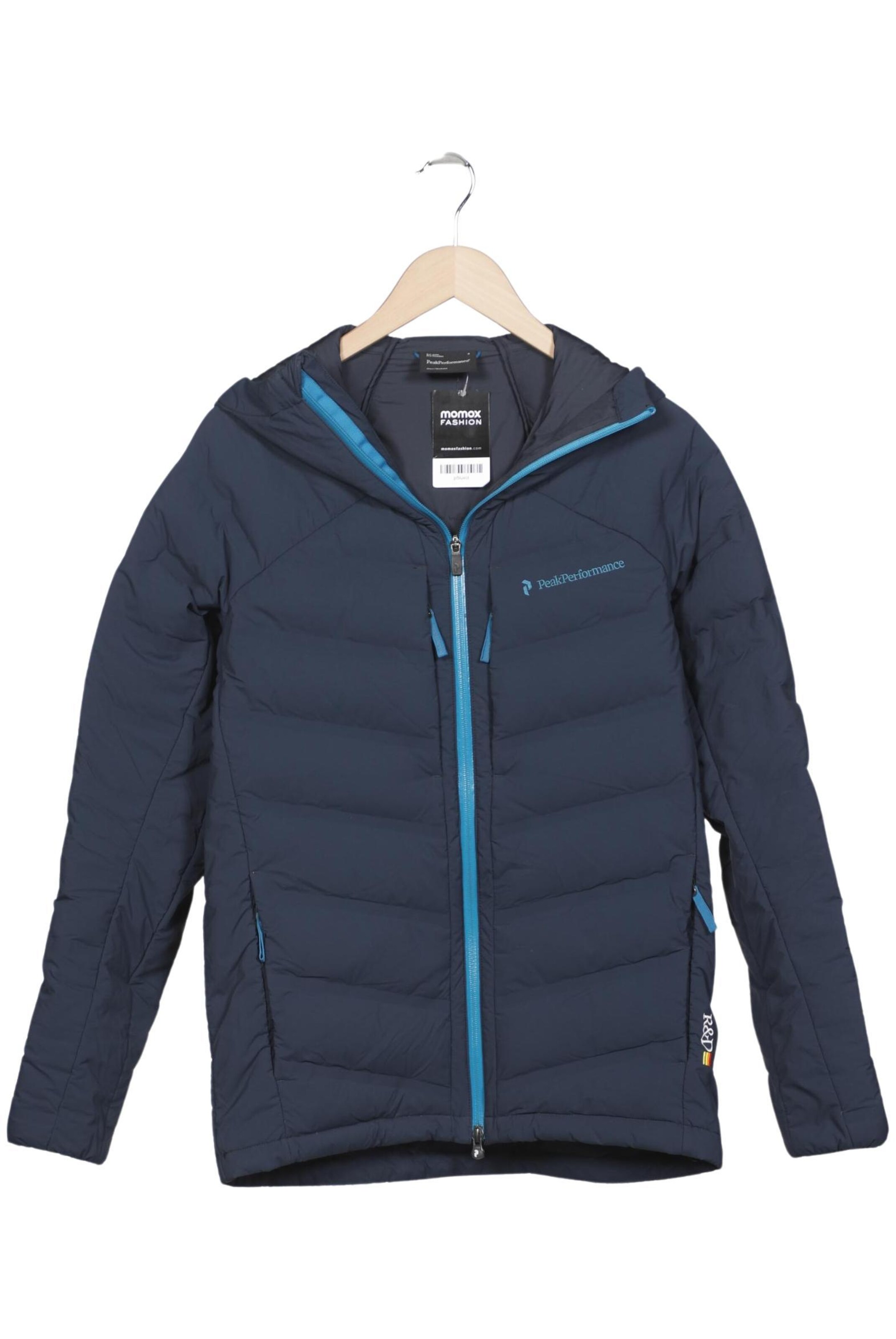 PEAK PERFORMANCE Jacket & Coat in S in Blue: front