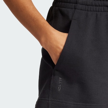 juoda ADIDAS SPORTSWEAR Standartinis Sportinės kelnės 'All Szn'