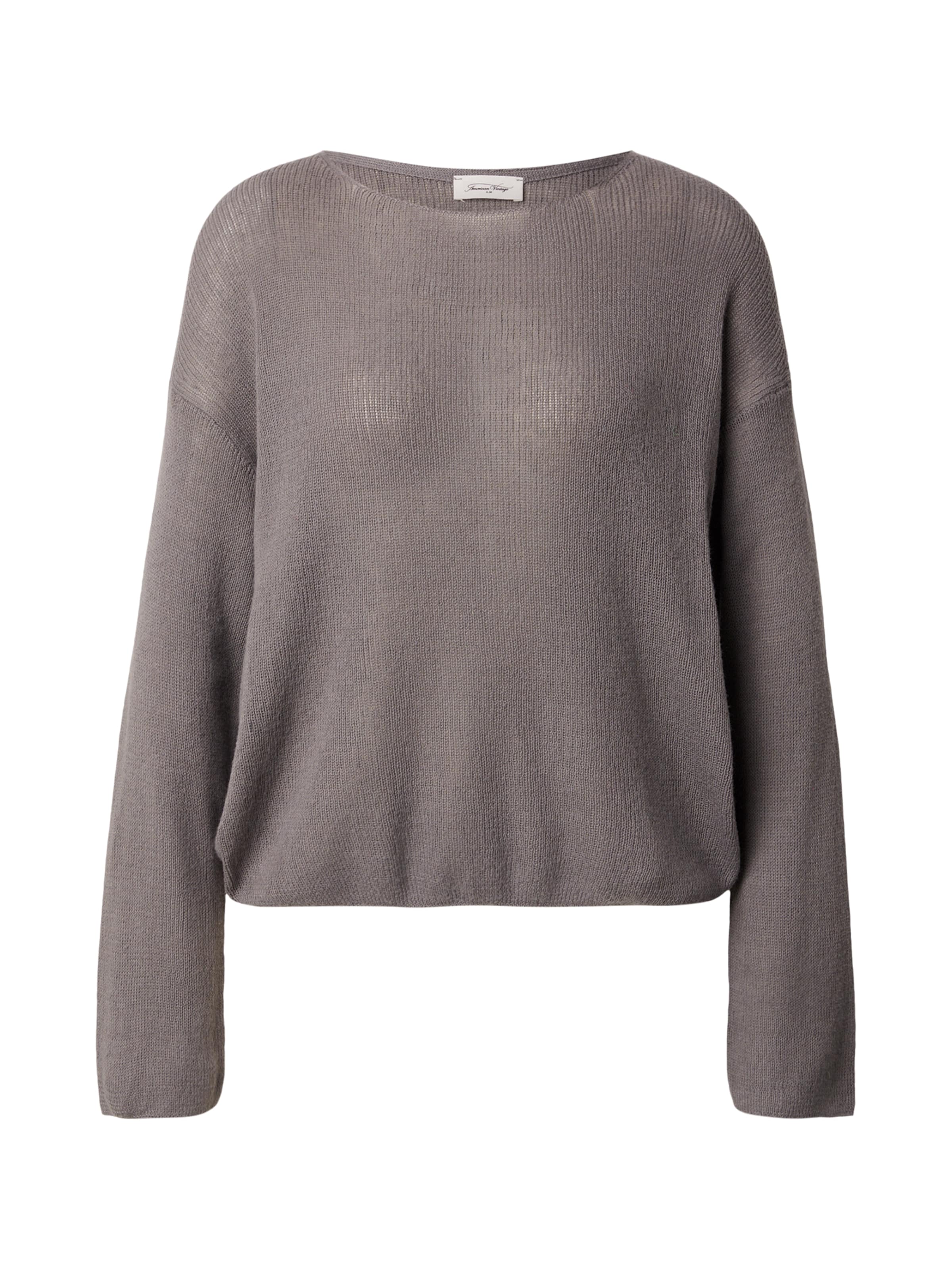 AMERICAN VINTAGE Свитер 'LIUCITY' в Серо-коричневый, Обзор товара