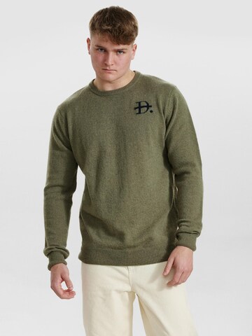 Dxnmxrk Sweater 'DXEdmond' in Green: front